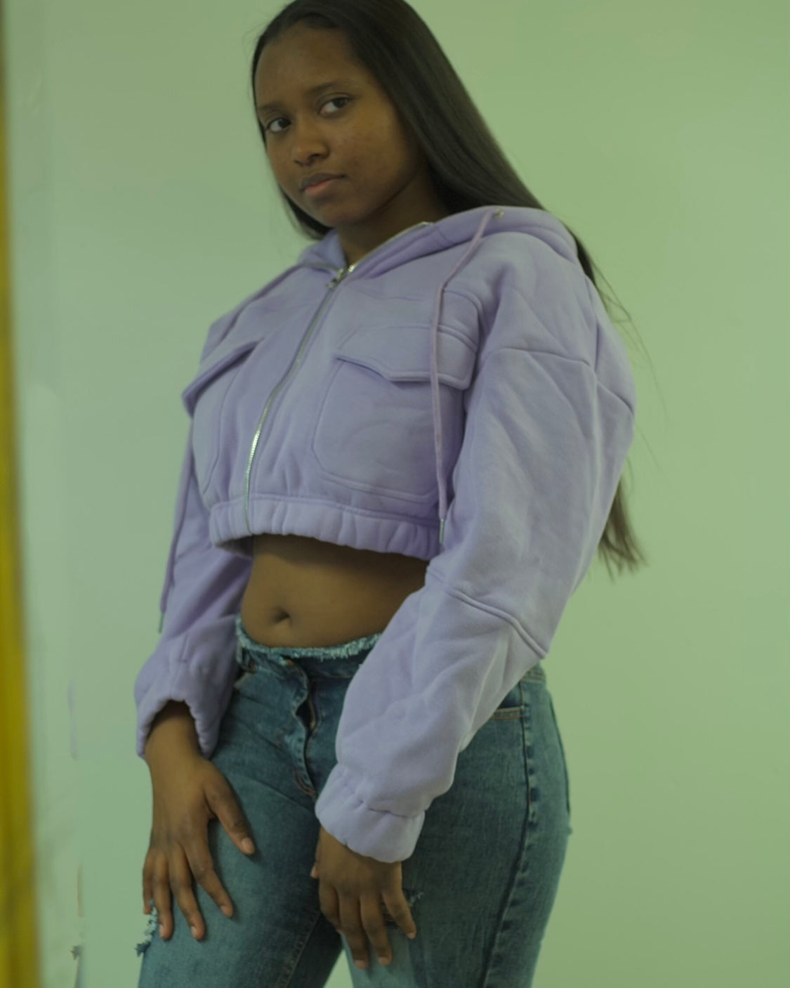 Lilac hoodie