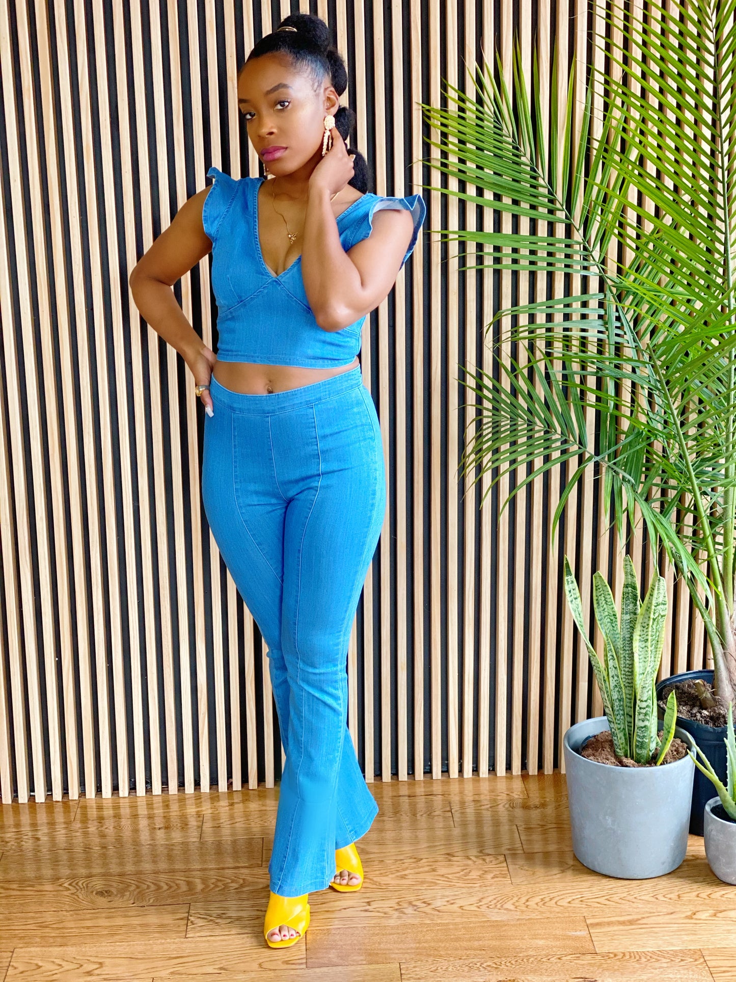 Jasmine denim set