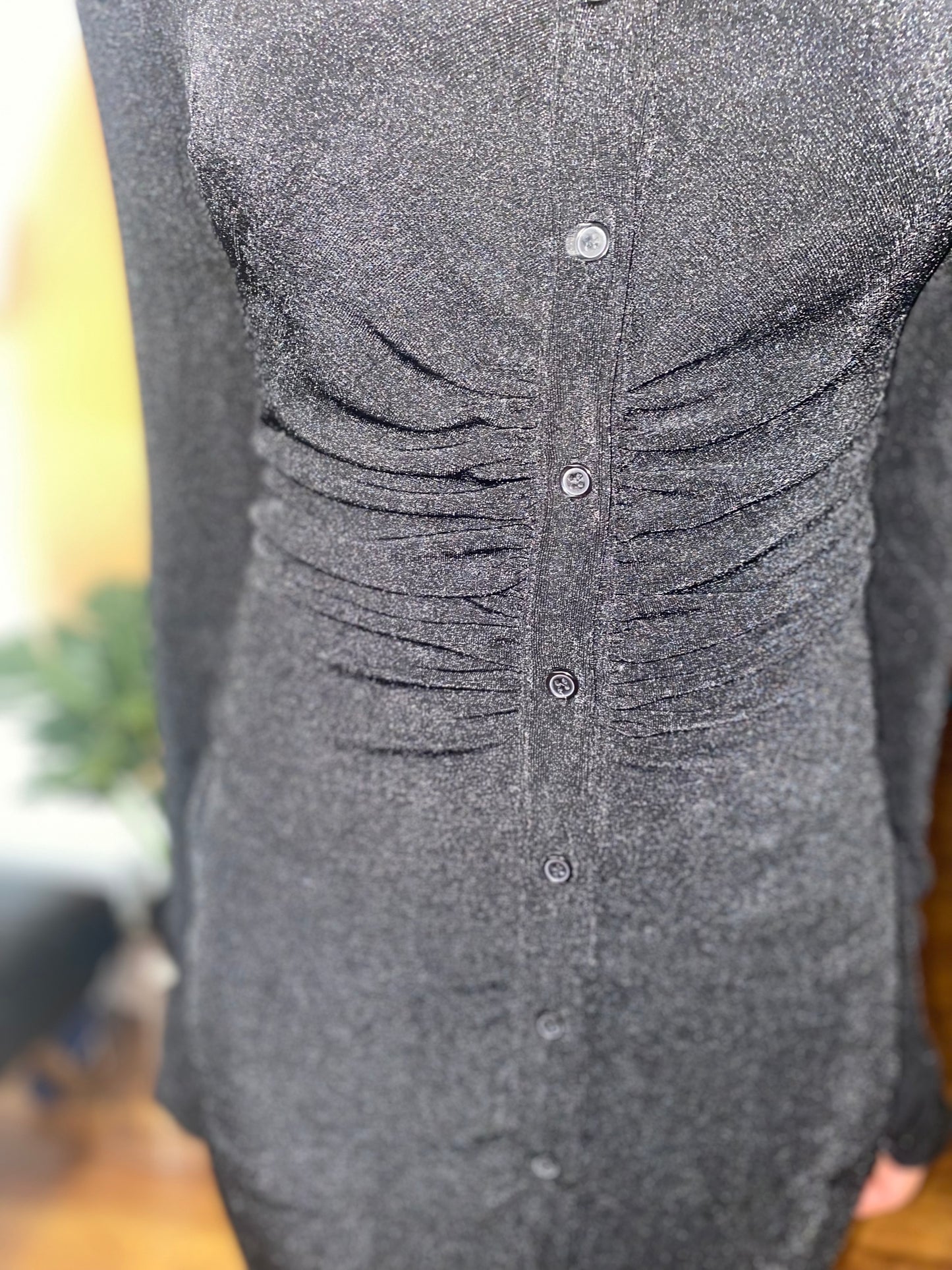 Button Front midi