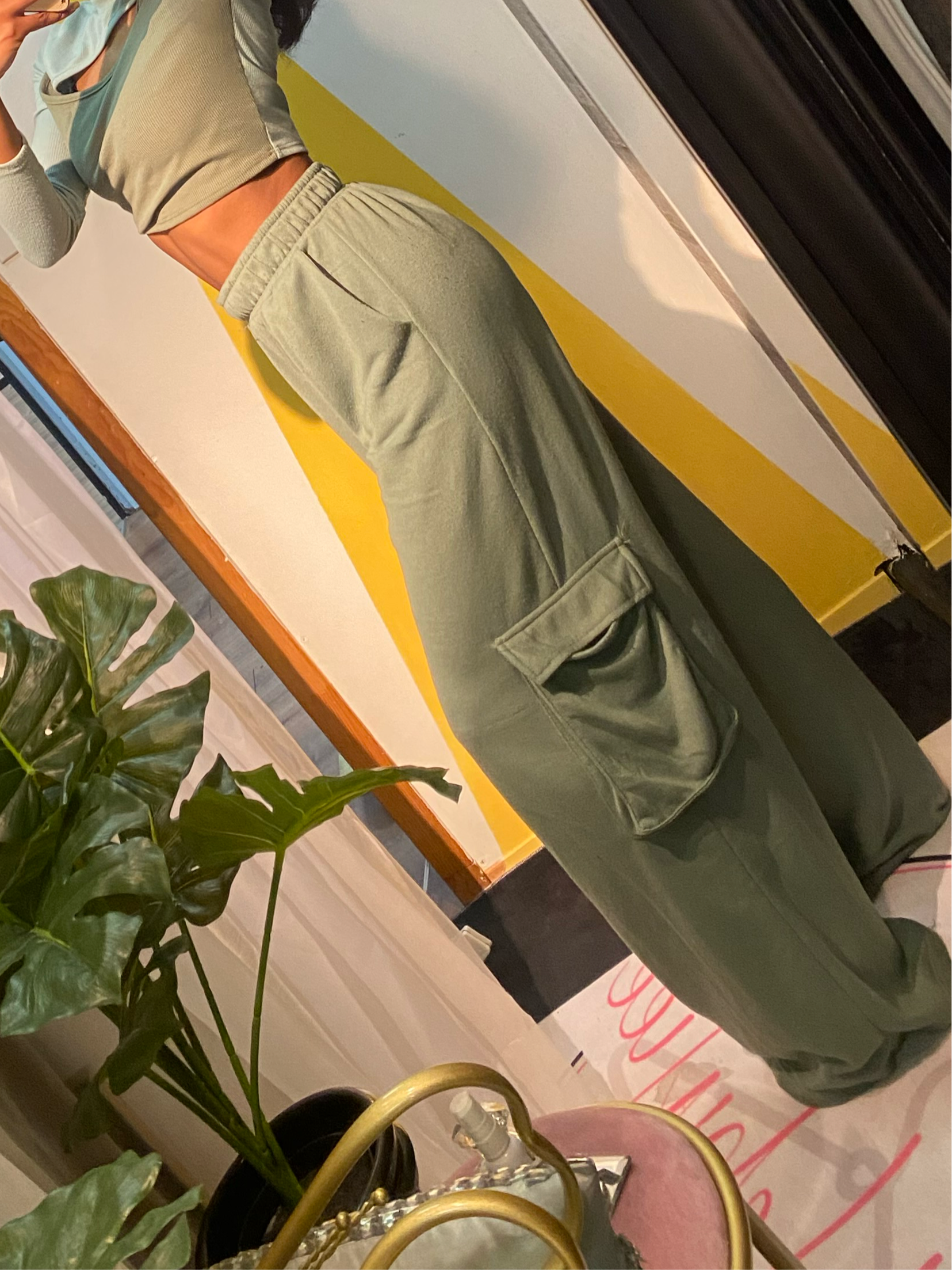 Oversized Cargo sweatpants