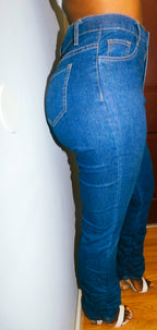 Blue Denim Scrunch