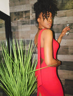 Cocktail Red dress